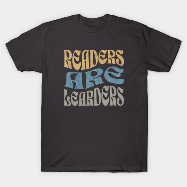 Groovy Readers are Leaders T-Shirt by little osaka shop